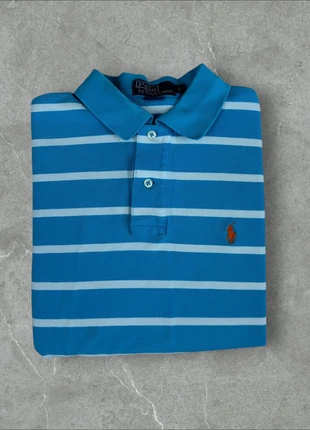 Polo Ralph Lauren à rayures bleu taille L, marque: Ralph Lauren, état: Très bon état, taille: L, 19,00 €, 20,65 € Protection acheteurs (Pro) incluse