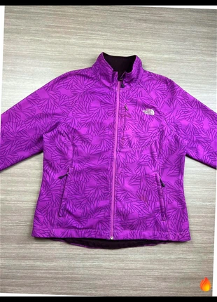 Veste The North Face Softshell Floral Jacket Fleece Full Zip - Purple (XL), marke: The North Face, zustand: Gut, größe: XL / 42 / 14, 24,90 €, 26,85 € inklusive Vinted-Käuferschutz
