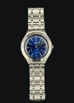 Swatch Homme Irony Argent/Bleu | Big Dirigent | YGS472G, brand: Swatch, condition: Very good, size: 30–38 mm, €105.00, €110.95 includes Buyer Protection