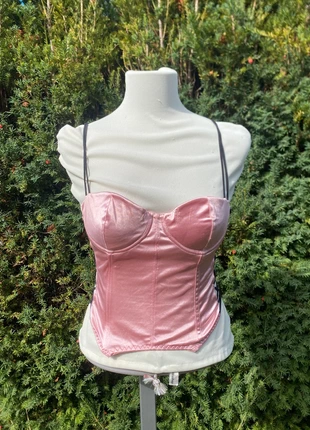 Corset rose vintage, marke: Inconnu, zustand: Sehr gut, 10,00 €, 11,20 € inklusive Vinted-Käuferschutz