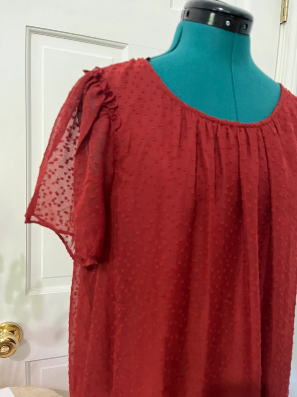 Lauren Conrad blouse Sz L 2