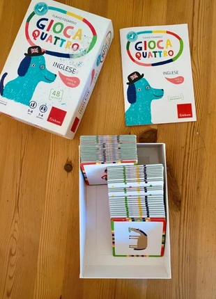 Gioca Quattro - Inglese: Nomi e Verbi di Erickson Nuovo !, marke: Erickson, zustand: Neu, mit Etikett, größe: 5 Jahre / 110, 10,00 €, 11,20 € inklusive Vinted-Käuferschutz