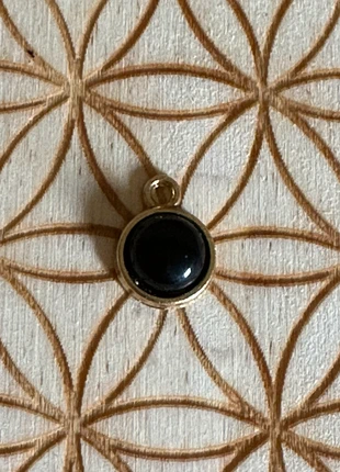 Pendentif en acier inoxydable dorée en pierre naturelle , marque: lithotherapie, état: Très bon état, 5,90 €, 6,90 € Protection acheteurs (Pro) incluse