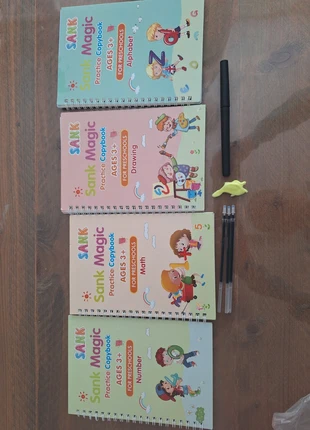 Sank magic boekjes 4 x met pen en navulling pen, merk: sank magic, staat: Heel goed, maat: Universeel, € 5,00, € 5,95 inclusief Kopersbescherming