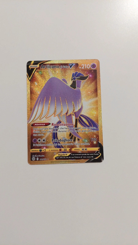 Articuno di Galar V Gold 181/172 - Vinted