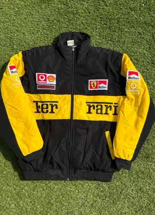 Ferrari F1 Padded Jacket Black Yellow, brand: Ferrari, condition: New without tags, size: M, £59.99, £63.69 includes Buyer Protection