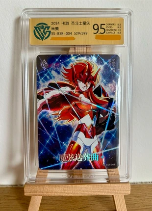 Saint Seiya Kayou BSR-004 Mime numérotée /599 gradée CCG 9,5, merk: Kayou, staat: Heel goed, € 100,00, € 105,70 inclusief Kopersbescherming