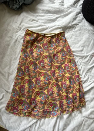 vintage midi rok paisley maat s, marca: Vintage Dressing, estado: Bueno, tamaño: S / 36 / 8, 5,00 €, 5,95 € Protección al comprador incluida
