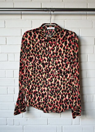 Samsøe Samsøe Blouse Maat M Beige Panterprint Milly, merk: Samsøe Samsøe, staat: Heel goed, maat: M / 38 / 10, € 17,00, € 18,55 inclusief Kopersbescherming Pro