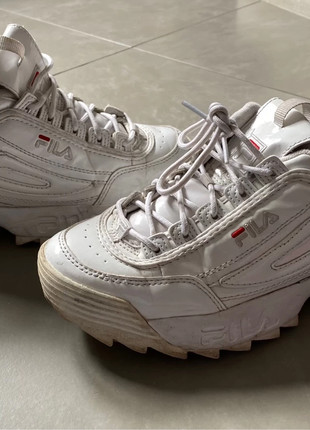 Fila Disruptor vernis Blanche Vinted
