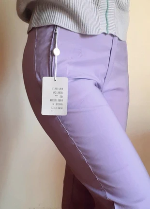 🍂 50% Sales🍂 pantalone chino donna in cotone lilla modello Zara J&S taglia M IT42 Nuovo!, merk: Zara, staat: Nieuw met prijskaartje, maat: M / 38 / 10, € 28,00, € 30,10 inclusief Kopersbescherming