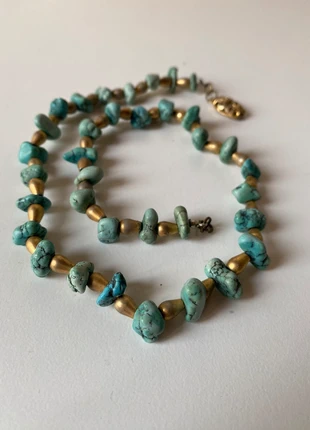 Collana con turchese, brand: Vintage Dressing, condizioni: Buone, €9.30, €10.47 include la Protezione acquisti