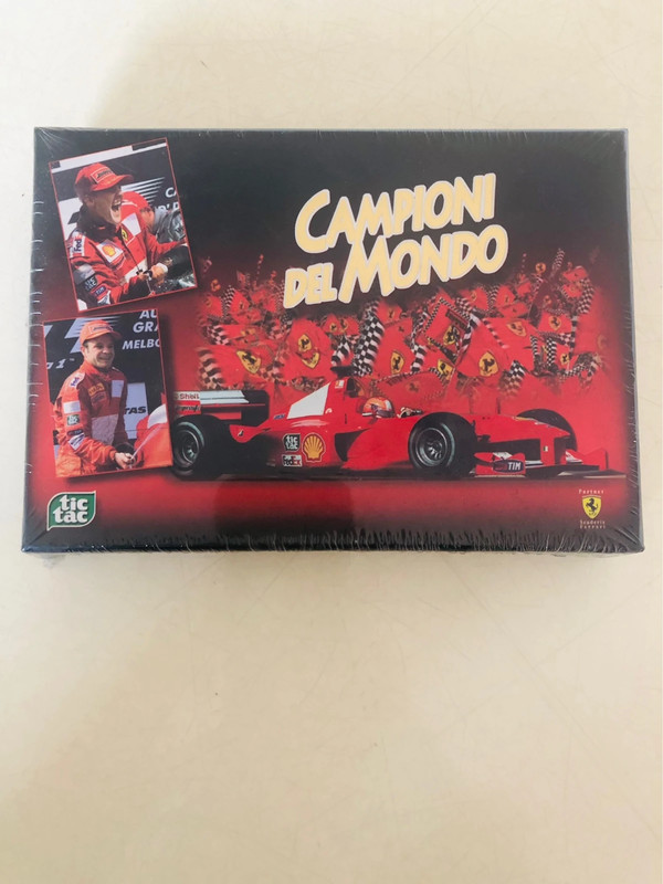 Ferrari tic tac Campioni del Mondo Cards