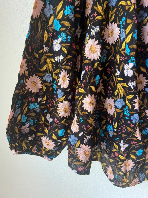 off shoulder floral print top size 0X 5