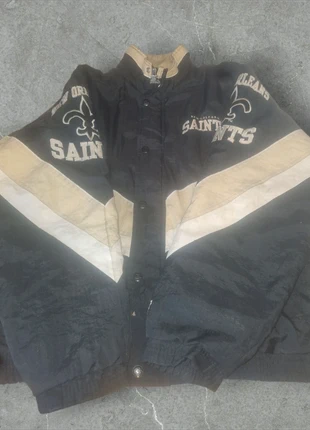 New Orleans Saints Starter Jacket size Large, brand: Starter, condition: Good, size: L, £150.00, £158.20 includes Buyer Protection