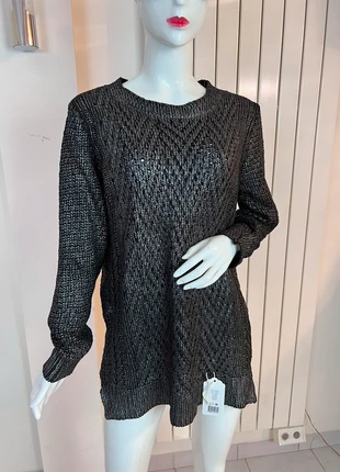 Pull couleur métal, marca: Boutique Parisienne, estado: Muy bueno, tamaño: Talla única, 10,00 €, 11,20 € Protección al comprador incluida