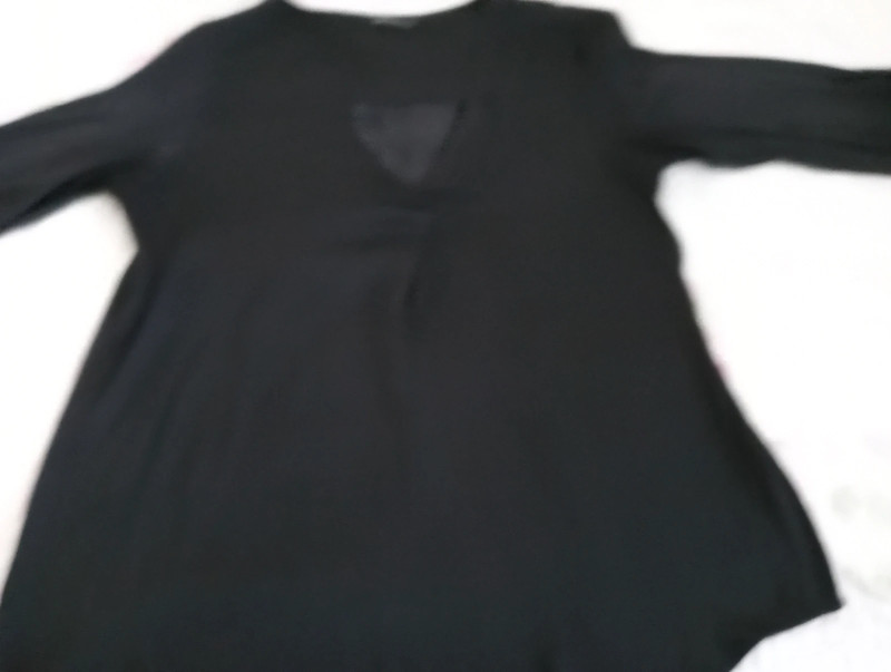 Blusa preta Stradivarius 5