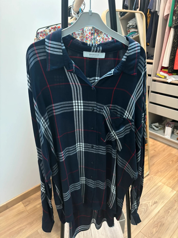 Chemise à carreaux Promod 2