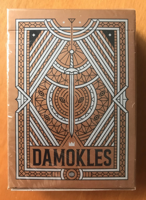 Damokles Cuprum - Playing Cards Deck - Carte da Gioco - Thirdway - Nuovo Sigillato - New Sealed 1