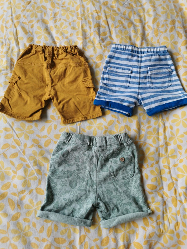 Lot de 3 shorts 2 ans 5