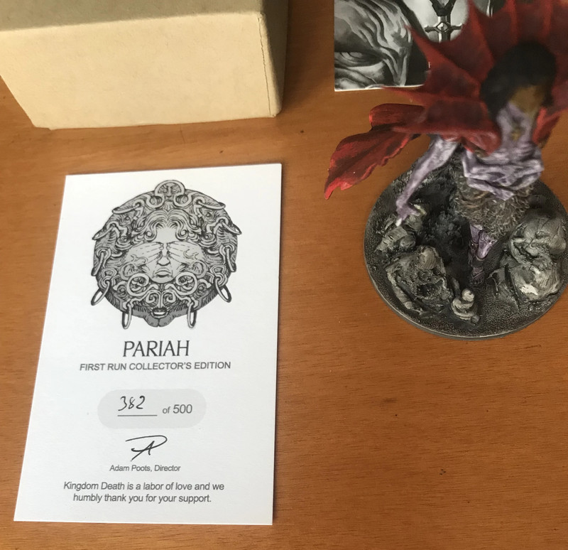 Kingdom Death: Monster Pariah - First Run Collector's Edition - Painted miniature - Complete 3