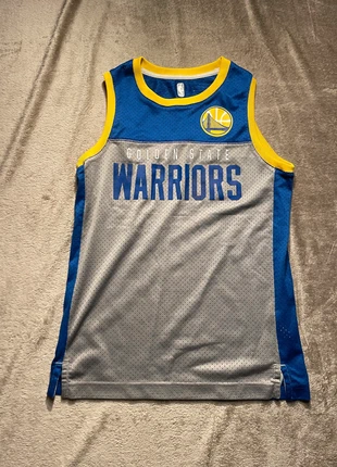 Maillot d'entrainement des Warriors bleu/gris S, merk: NBA, staat: Heel goed, maat: S, € 5,00, € 5,95 inclusief Kopersbescherming