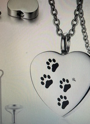 As ketting RvS met hanger huisdier, staat: Nieuw zonder prijskaartje, € 8,00, € 9,10 inclusief Kopersbescherming