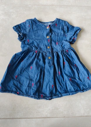 Licht jeanskleedje, marque: La Redoute, état: Très bon état, taille: 24-36 mois / 92 cm, 3,00 €, 3,85 € Protection acheteurs incluse