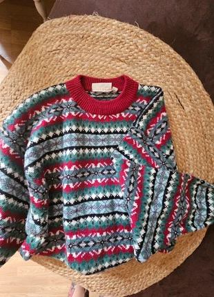 Nordic Fair Island Vintage Strickpullove rPull vintage, marke: Sonstiges, zustand: Neu, größe: M / 38 / 10, 45,00 €, 47,45 € inklusive Vinted-Käuferschutz