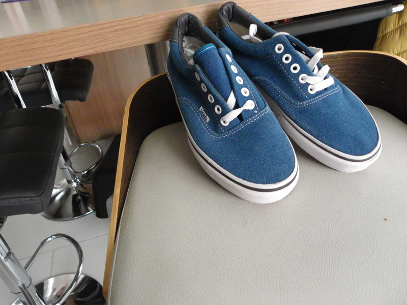 Vans clearance bleu petrole