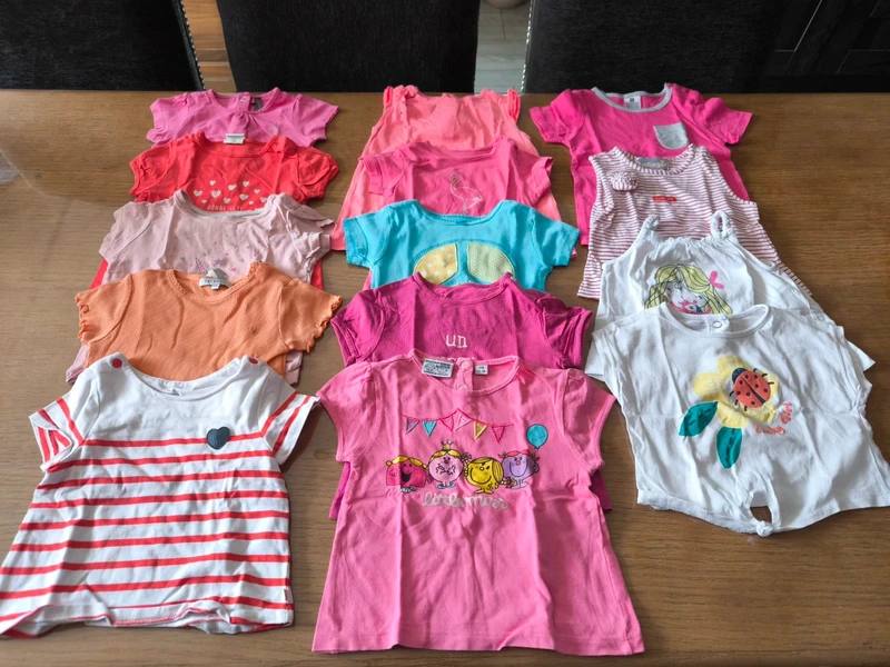 Lot vêtements fille 12 mois été - photo numéro 2