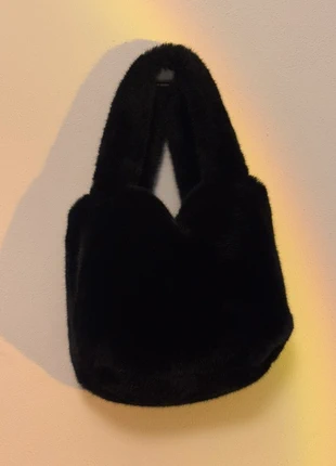 Borsetta nera in pelo vintage, marca: Vintage Dressing, estado: Nuevo sin etiquetas, 5,00 €, 5,95 € Protección al comprador incluida