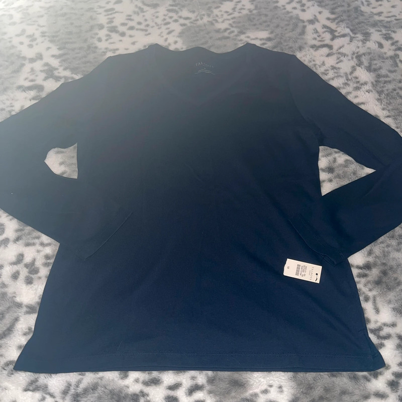 Talbots Navy Shirt 1