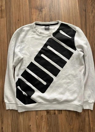 Pull Puma blanc M, marque: Puma, état: Très bon état, taille: M, 21,00 €, 22,75 € Protection acheteurs incluse