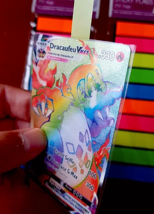Adhésif de couleur fluorescente pour sortir sa carte pokémon de la sleeve proprement sans l'abimer, marque: Pokémon, état: Neuf sans étiquette, 8,00 €, 9,10 € Protection acheteurs incluse