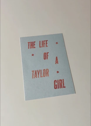 Biglietto tema Taylor Swift, marca: Taylor Swift, estado: Novo com etiquetas, €2.50, €3.33 inclui Proteção do Comprador