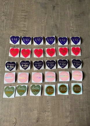 30 Sluitstickers, estado: Nuevo sin etiquetas, 1,50 €, 2,28 € Protección al comprador incluida