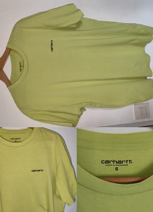 Tee shirt Carhartt taille S vert anis, marke: Carhartt, zustand: Sehr gut, größe: S / 36 / 8, 7,00 €, 8,05 € inklusive Vinted-Käuferschutz