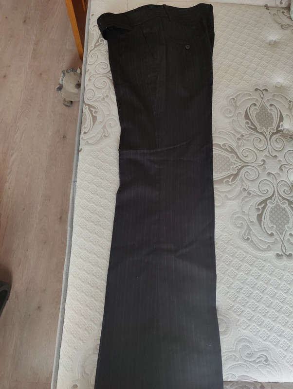 Pantalón negro raya diplomática 2