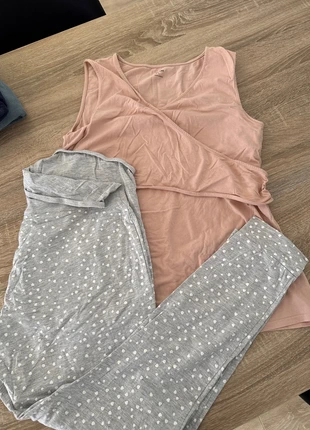 Pyjama grossesse / allaitement, marke: Kiabi, zustand: Sehr gut, größe: L / 40 / 12, 3,00 €, 3,85 € inklusive Vinted-Käuferschutz
