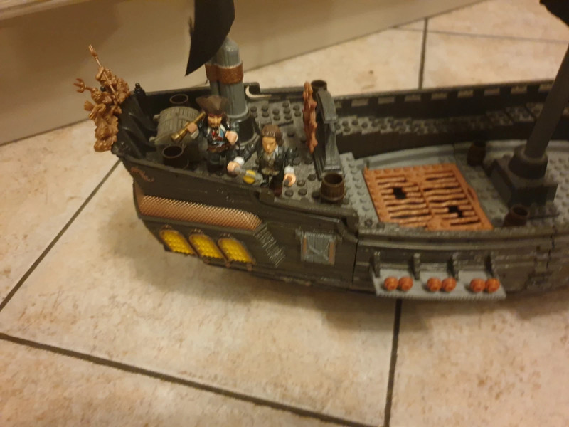 MEGA Bloks Pirati dei Caraibi Black Pearl 1017 Vinted