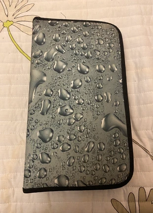 💿 Estuche para CDs/DVDs con Diseño de Gotas de Agua, staat: Heel goed, € 5,00, € 5,95 inclusief Kopersbescherming