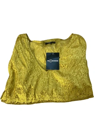 Blouse leopard dorée, marque: Mosquitos, état: Neuf avec étiquette, taille: S / 36 / 8, 5,00 €, 5,95 € Protection acheteurs incluse