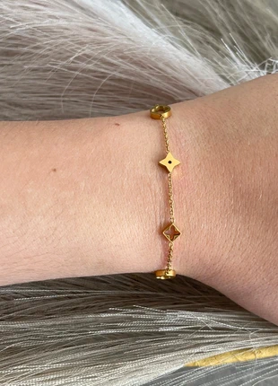 Bracelet tendance doré ajustable en acier inoxydable, brand: Tendance, condizioni: Ottime, €7.50, €8.58 include la Protezione acquisti Pro