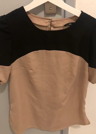 Blouse bicolore Nife manches courtes , merk: nife, staat: Nieuw zonder prijskaartje, maat: S / 36 / 8, € 5,00, € 5,95 inclusief Kopersbescherming