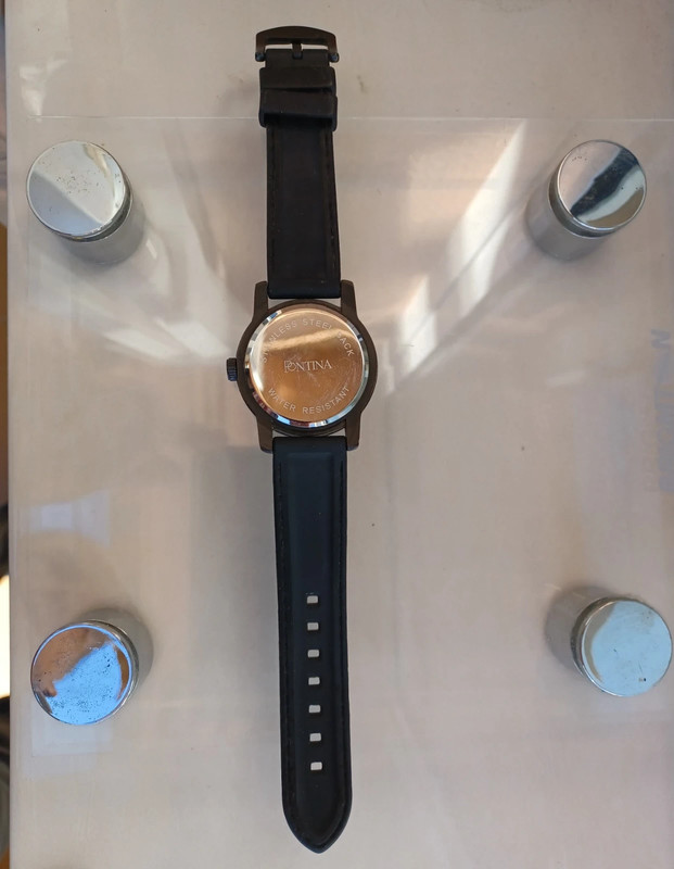 Reloj pontina stainless shop steel back