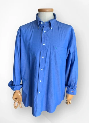 Chemise Tommy Hilfiger Golf bleue manches longues taille XL, marque: Tommy Hilfiger, état: Très bon état, taille: XL, 19,90 €, 21,60 € Protection acheteurs (Pro) incluse