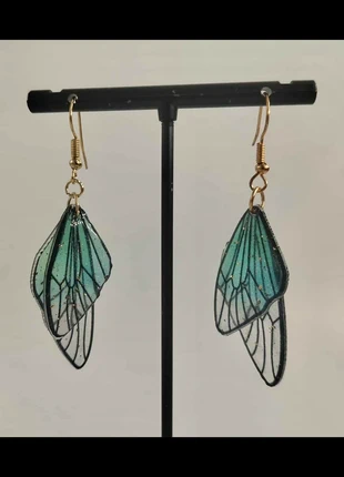 Boucles d’oreilles aile de fée, marque: Fait Main, état: Neuf sans étiquette, 4,00 €, 4,90 € Protection acheteurs incluse