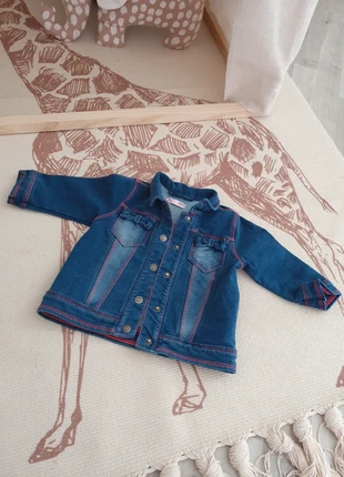 Veste en jean, merk: Du Pareil au Même, staat: Heel goed, maat: 9-12 maanden / 74 cm, € 5,00, € 5,95 inclusief Kopersbescherming