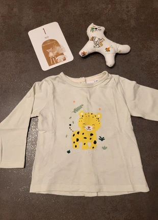 Tee-shirt ML, marque: P'tit Bisou, état: Très bon état, taille: 12-18 mois / 80 cm, 3,00 €, 3,85 € Protection acheteurs incluse